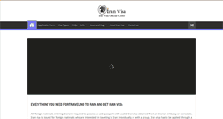 Desktop Screenshot of iran-visa.com